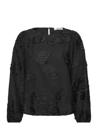 A-View Rosamarie Blouse - Black - 40