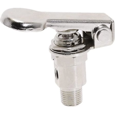 Sprayvattenanslutning Avgasventil 3-vägs M5 Invändig gänga Utvändig gänga Knappbrytare Tv-3p Pneumatisk Mekanisk Ventil Med Tillbehör