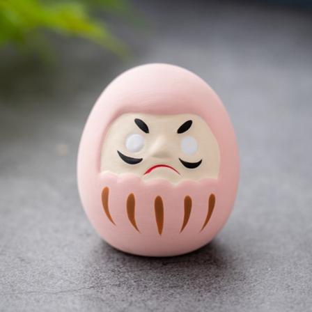 Daruma Doll Crafts Lucky Cat PINK PInk