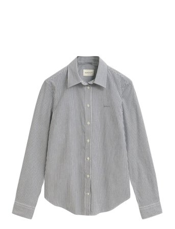 Slim Striped Poplin Shirt Blue GANT