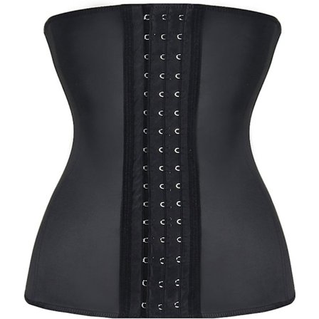 Kvinnors Slankfodral Platt Mage Latex Slank Korsett Midjetränare