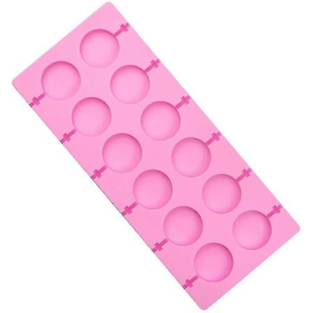 Klubba Silikonform Bricka Tårta Chokladpinnar Formverktyg