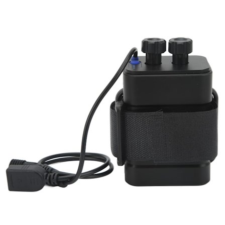 ABS Vattentätt 8.4V Batteriladdningsfodral för 6 18650 Litiumbatterier USB DC Dubbelport med Kabel Utomhusresor Camping