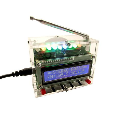 Geekcreit Diy Radio Elektronisk Kit Deler 51 Single-chip Fm Digital Sound Machine DB