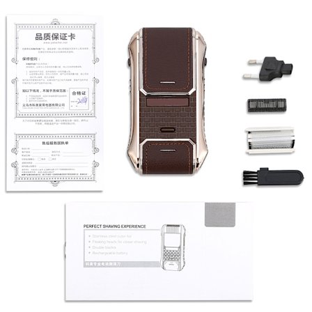 Kemei Men Rechargeable Reciprocating Electric Shaver Razor Trimmer Beard Removal Machine