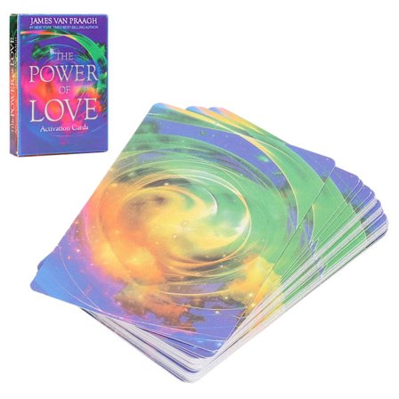44 Kortlekar Tarotkort Kärlekstema Bestruket Papper Spådomslek