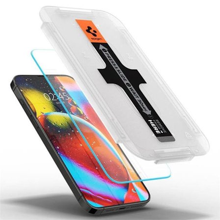 Spigen Glas.Tr Ez Fit iPhone 13/13 Pro/14/16e Screen Protector+Applicator, 2-pack