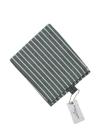 Andrea Stripe Home Textiles Kitchen Textiles Kitchen Towels Grön Monday Sunday