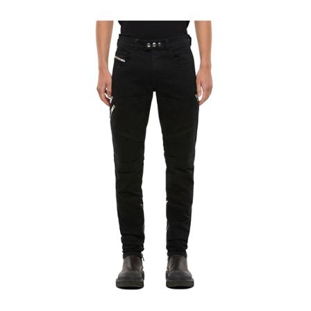 Diesel Dean ZIP Biker Pant Sort, Herre Bukser, Størrelse: W33