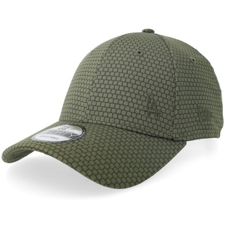 New Era - MLB Vert adjustable Casquette - Los Angeles Dodgers Flawless Mesh 9FORTY Olive Adjustable @ Hatstore