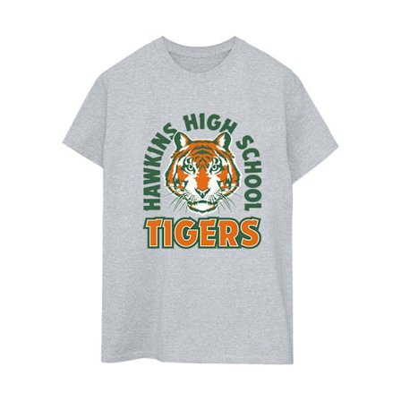 Netflix Dam/Kvinnor Stranger Things Hawkins Arch Tiger Bomull