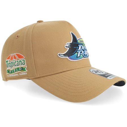 47 Brand - MLB - Beige - adjustable - Cap - Hatstore Exclusive x Tampa Bay Rays Dua Camel A-Frame Adjustable - Hatstore