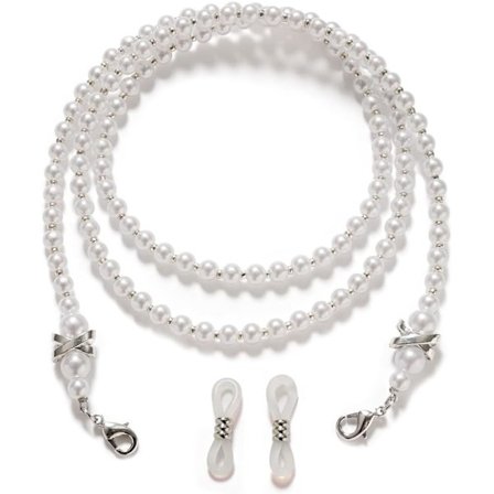 Brillekjede, Ansiktsmasker Snor Kjede Stilig Solbriller Snor Kjeder Brillerem Elegant Brilleholder Kjede