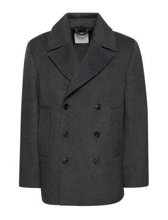 Calvin Klein | Ls Dbl Face Concrete Peacoat | L