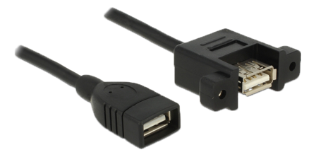 Delock USB-kabel - USB til USB - 1 m
