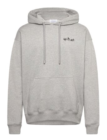 Off-White Flower Arrow Skate Hoodie - Grey - M