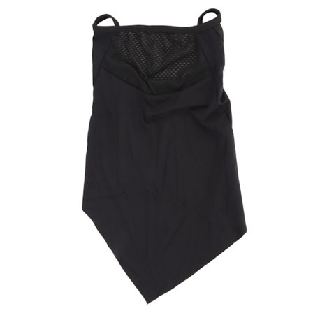 Solcreme Tørklæde til Mountainbike Multifunktionelt Udendørs Sport Åndbart Trekantet Ansigtsbeskyttelse Tørklæde til Cykling Sort [BR]