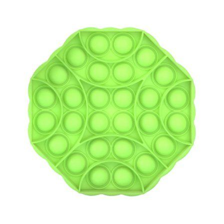 Populære boblelegetøj i geometriske former - søde silikone-tryklegetøj til sansestimulering til børn på 4 år