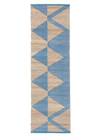 Innendørs-/Utendørstepper Lite Zack - Beige/Blå 80X300