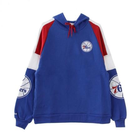 Mitchell & Ness NBA Instant Replay Hoody hooded Tröja blå, Herr, Herr, Storlek: M