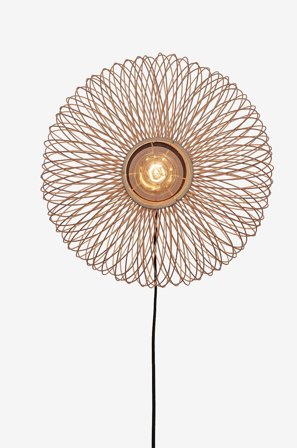 Good&Mojo - Væglampe Cango 40x20 cm - Natur - Væglamper - Fra Homeroom