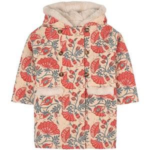 Kids - Louise Misha Charcoal Wildflowers Bacani Jacket - Coats and jackets - 24 months - Cream - Mädchen