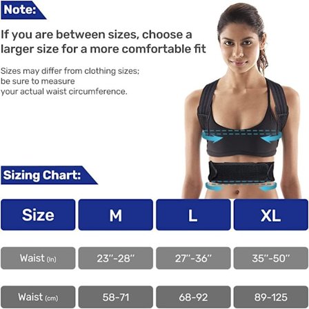 *Posture Corrector för män och kvinnor, ryggstöd, minskar N*