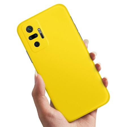 Xiaomi Redmi Note 10 Pro - Kuoret/Suojakuori Keltainen