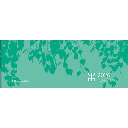 Almanacksförlaget Kalender Planering Grön Kartong Inbunden