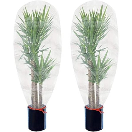 2-pak Insekt- og Fuglebeskyttelsesnet med Snøre, Haveinsektnet Plantebetræk til Beskyttelse af Planter, Frugter, Blomster, 1*1m