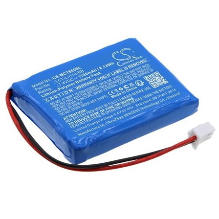 Batteri for elektroniske vekter for Tree LCT-Li-7, LCT-Li-33, LCT-Li-110 og andre