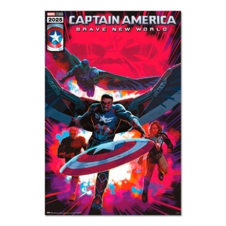 Poster - MARVEL CAPTAIN AMERICA BRAVE NEW WORLD COMIC