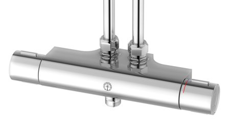 Gustavsberg GB41202427 Blandebatteri 40 C/C, dusjforbindelse nedover, Baderom