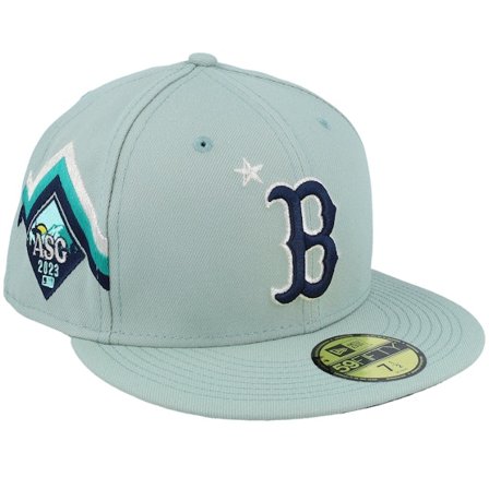 New Era - MLB Green fitted Czapka Z Daszkiem - Boston Red Sox 59FIFTY MLB ASG 23 Workout & Game Mint Fitted @ Hatstore