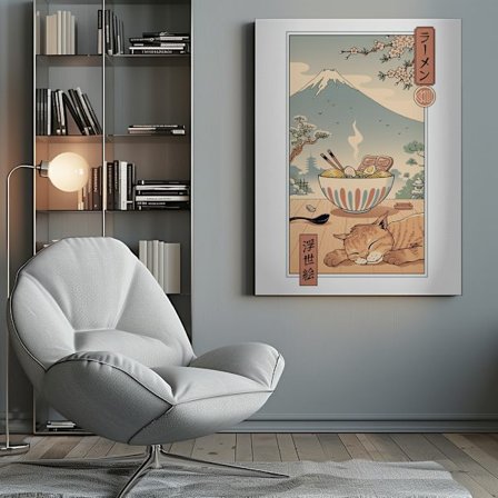 A Perfect Ramen Weather Canvastavla 50x70 cm