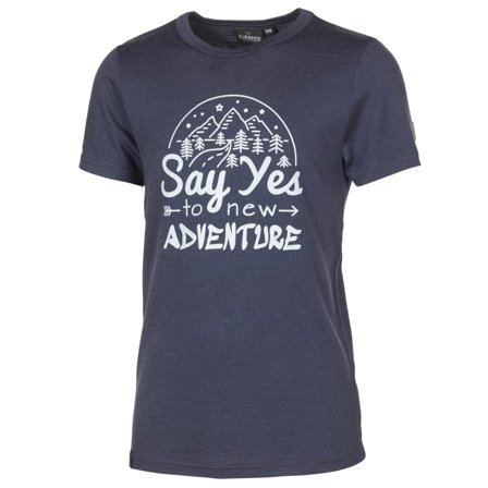 Ivanhoe Junior Underwool Jive Adventure Children short-sleeved sweaters Blue 110