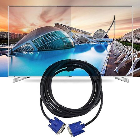 SVGA VGA HD15 Hann 15-pins Forlengelseskabel 15 fot