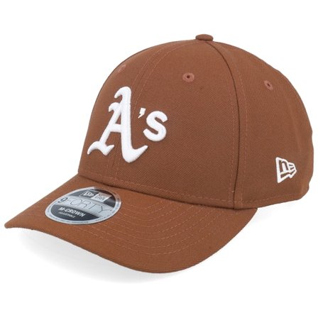 New Era - MLB Ruskea adjustable Lippis - Oakland Athletics 9FORTY Mc Brown Adjustable @ Hatstore