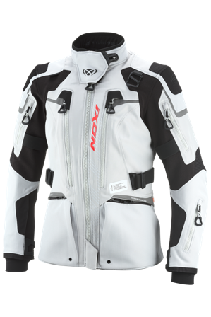 Ixon Odin Women's MC Jacket Light Grey/Black XL