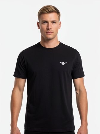 Esercito 1659 T-shirt Maniche Corte Uomo Nero