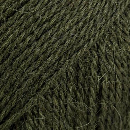 Drops Alpaca Uni-Mørk-Grønn 7895, 50g