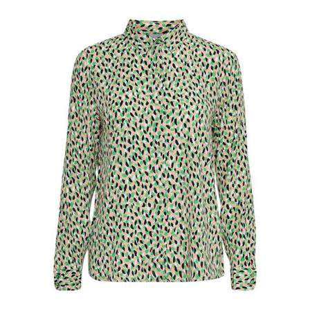 Ichi Shirts , Groen , Dames , Maat: M