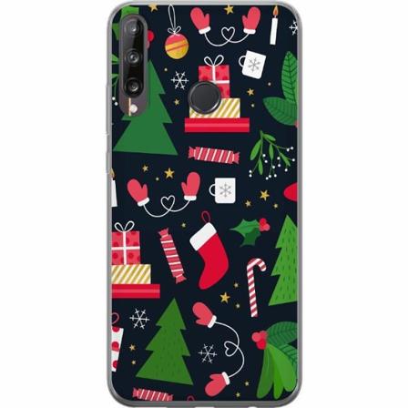 Huawei P40 Lite E Genomskinligt Skal Christmas