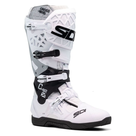 Cizme Motocross Sidi Crossair X alb/negru 48
