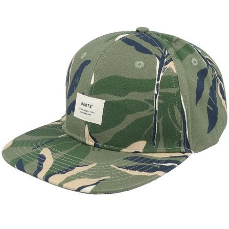 Barts - Grön snapback Keps - Dakou Cap Khaki Snapback @ Hatstore