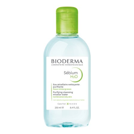 BIODERMA Sébium H2O Acqua micellare detergente e purificante 250ml - Acqua detergente viso