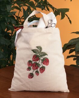 Broderipakke Veske Jordbær - Duftin