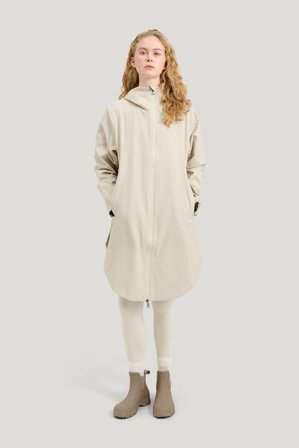 Tretorn Way Poncho Parka — Rainjacket Women — Beige | Outerwear, Wellies, Jackets & Rainwear for Women, Men & Children
