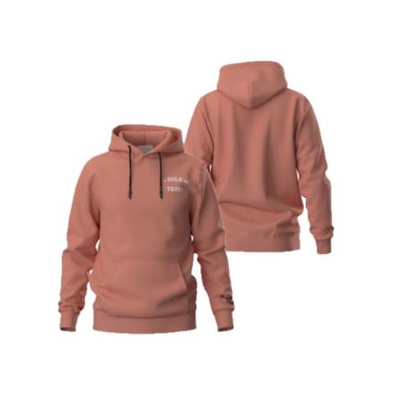 In Gold We Trust, In Gold We Trust The Notorious Light Hoodie Coral Haze Bruin, Heren, Maat:S