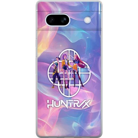 Kompatibelt Mobilskal till Google Google Pixel 7a KPop Demon Hunters 2 HuntrX Girls med ett pastellmotiv och futuristisk energi